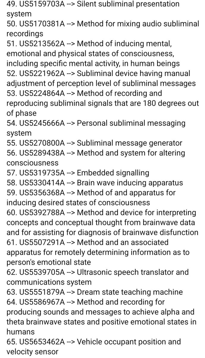 Beeman333's tweet photo. A list of patented technologies TIs might want to be aware of (Part 1)... https://t.co/giBl43ZeoV