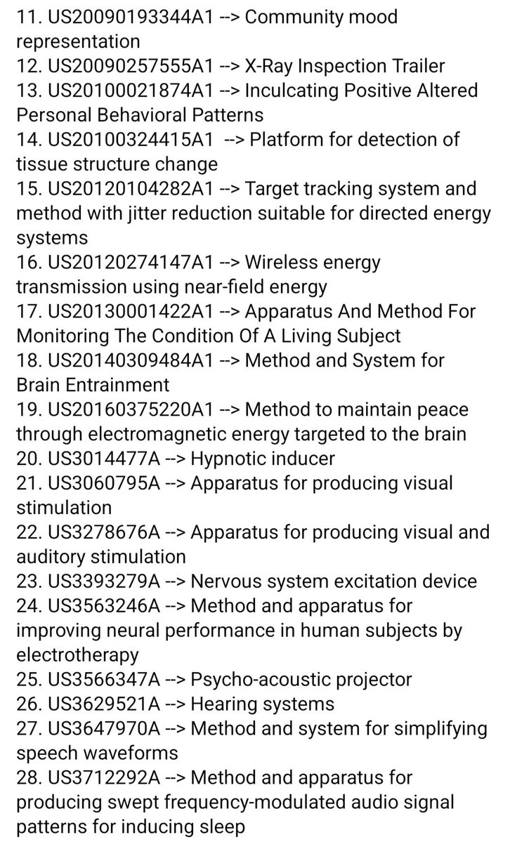 Beeman333's tweet photo. A list of patented technologies TIs might want to be aware of (Part 1)... https://t.co/giBl43ZeoV