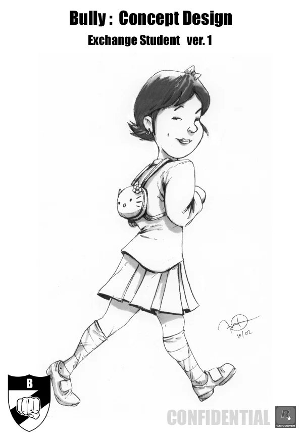 SofyTofy3's tweet photo. Was looking at all Bully concept artworks and realized the heavy potential for some OCs/fanmade cliques. https://t.co/cIsdoKIVhy