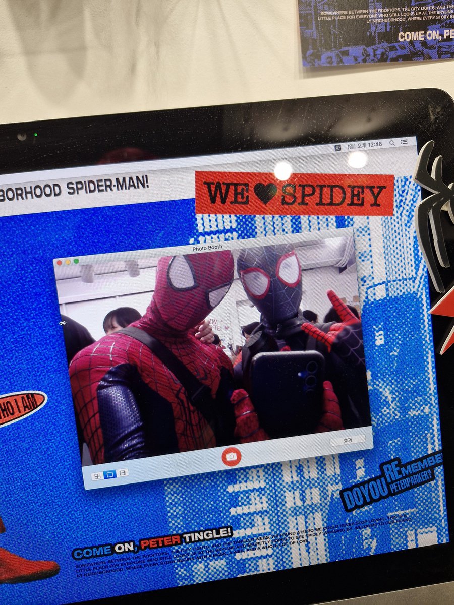 HD6100753361734's tweet photo. #wes2spidey #스파이더맨 
일요일날 마일즈 모랄레스 스파이더맨으로 다녀왓어요

카페도 너무 잘꾸며져있고 손님들도 모두 스파이더맨 좋아하시는분들 모여있어서 사진도 많이찍히고 좋은 추억 정말 많이 만들고갔습니다 :]
힘내요 스파이더맨‼️

(어스파: @gempeo_cos ) https://t.co/evLVWlnFJz