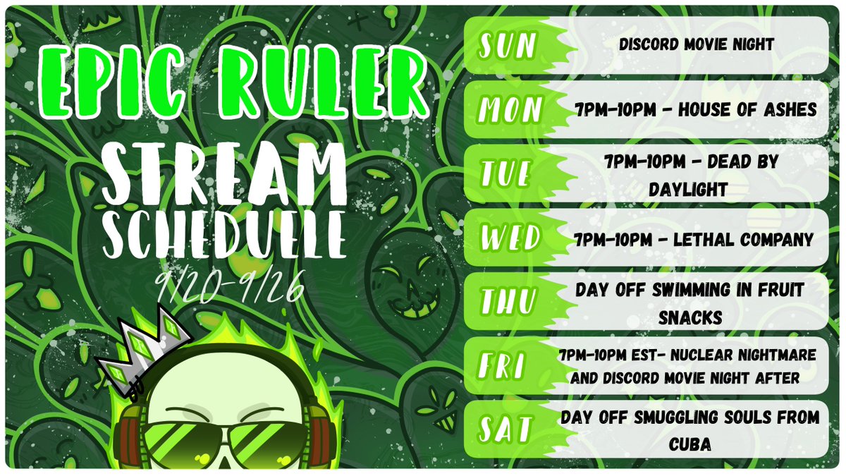 epic_ruler01's tweet photo. week 3 of the halloween event come hand https://t.co/JvnVdnx6xo #digitalart #twitch #gaming https://t.co/XiJwidT59o
