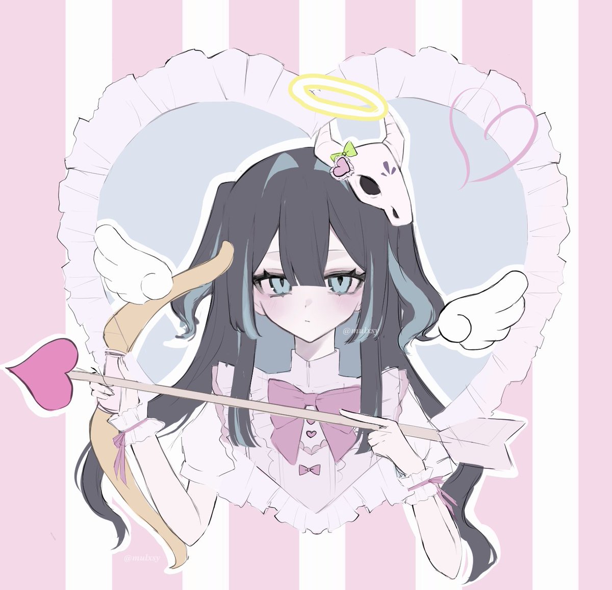 mulxsy's tweet photo. 🏹💗
#めめもりアート https://t.co/aXAovzMJhS