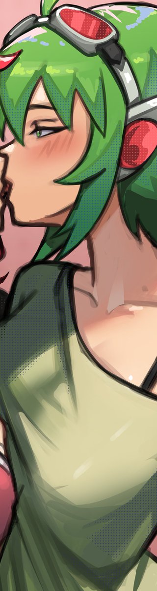 KyuunSai's tweet photo. Gumi x Teto commission 💙 https://t.co/DYbL6hyNld
