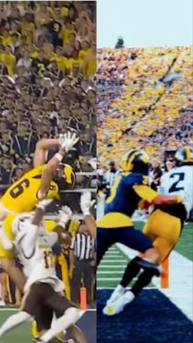KoachKern's tweet photo. Only in the game of football can 3 seconds take you from a top 15 ranked team to ranked 31st.
If Michigan wins both these games theyโre 15th, but since they โlostโ both (in the eyes of the rest of the football world) theyโre 38th. ๐คท๐พโโ๏ธ๐
#GoBlue #BrownJug #JustWin https://t.co/X7n0nmjcQx