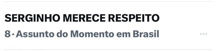 Juh_Oliveira_I's tweet photo. Torcida ORGÂNICA É OUTRO NÍVEL. Em pleno domingo a torcida do Cabeção mostrando que esse ano é o nome é dELE. 

SERGINHO MERECE RESPEITO

BULLYING NÃO É ENTRETENIMENTO https://t.co/QNWr6HkfWr