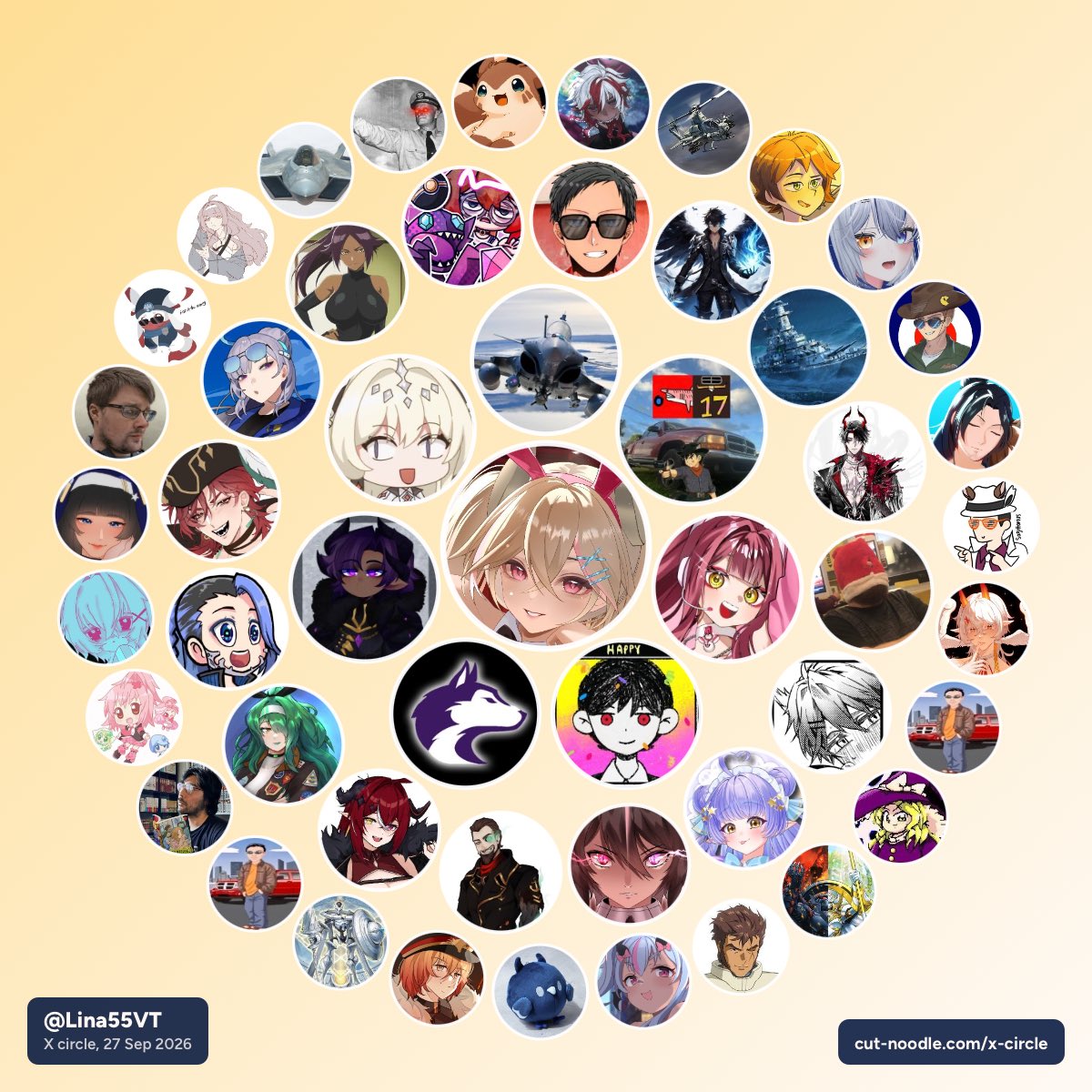 Lina55VT's tweet photo. Moot circle ✨💖

Really nice to see a mixture of my sailors and oomfies in this! 🥰 https://t.co/s57vr44iU0