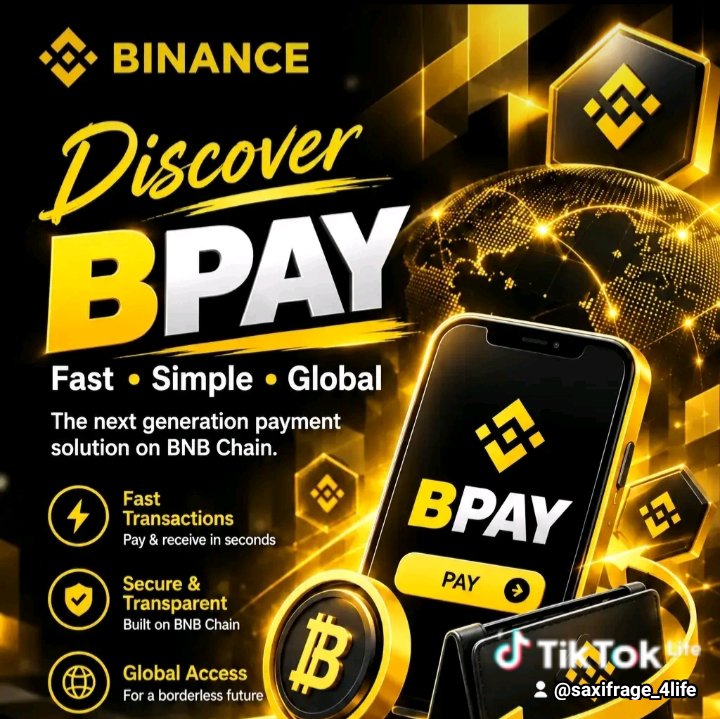 Saxfrage_AmaGod's tweet photo. 🔥 bpay @usebPay isn’t just “crypto payments”.
It’s the on-ramp for 200M+ Binance users to spend on-chain, IRL.
DYOR
CA: 0xb13003bf44de426dd2a3aae3df9c3400de0a7777
CODE: BP-1730D40090B7
#bpay #BNBchain #Crypto #Web3 #Binance Square https://t.co/61epGfzRpR