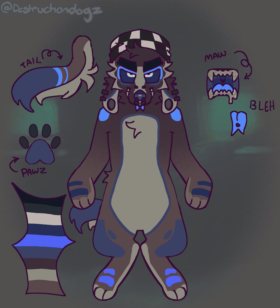 destructiondogz's tweet photo. Cam, I hate you 

#art #fursona #furry https://t.co/VlHpd4bQpt