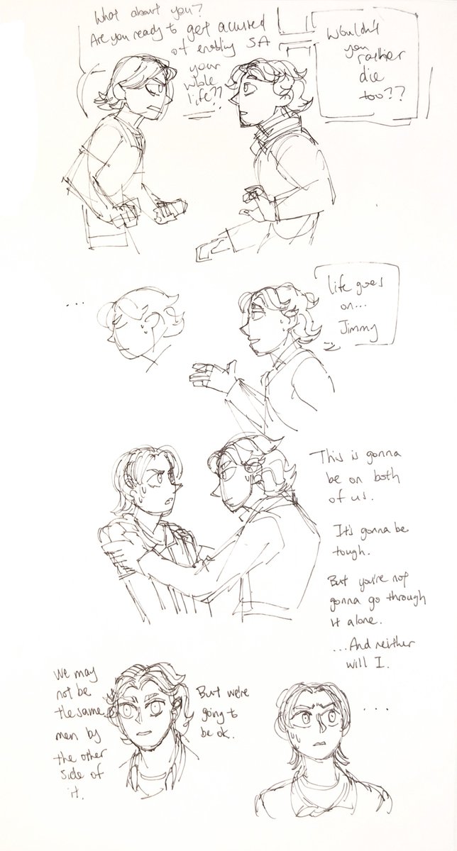 foxinthamoon's tweet photo. I'm constantly rewriting this scene to make them both okay. 

#curlyjim https://t.co/4HJymYH6QU