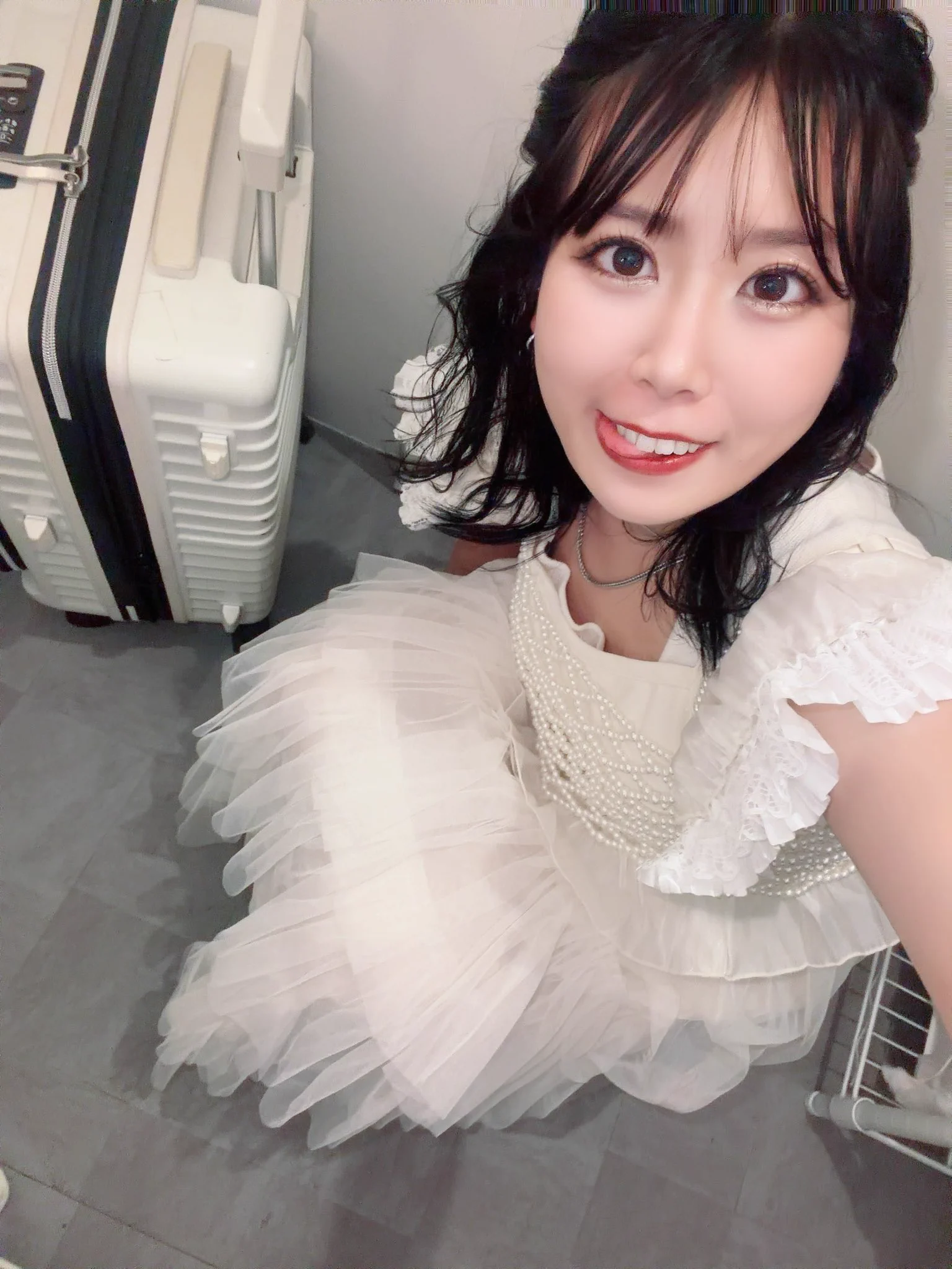 ⑩❣️蘭❣️★Ｎｏ1854 ガラスナギット★透きキラちゃん★18個 キラナ（Qtwins）♦︎2/6（土）Qバンドワンマン渋谷eggman