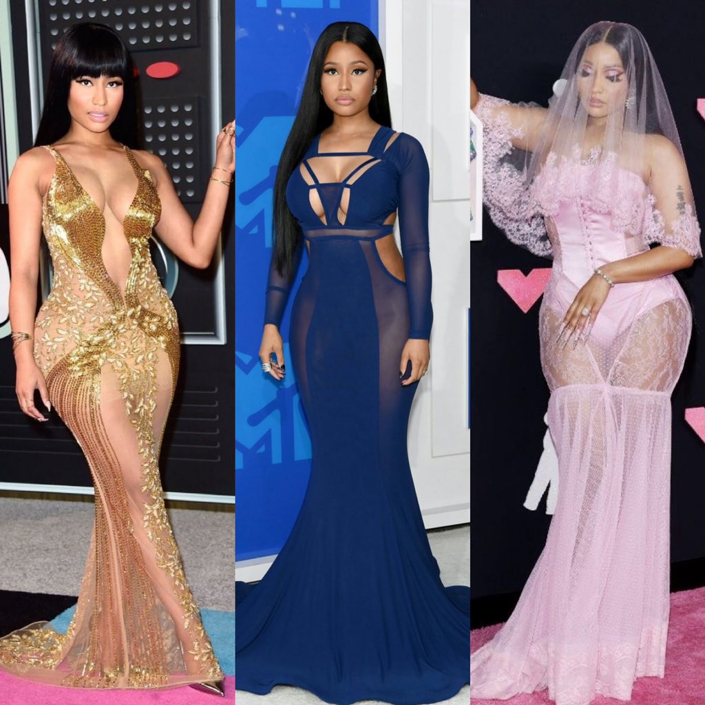 nickimymotherrr's tweet photo. Her holy trinity of vma looks. https://t.co/R7IjCb1ZA4