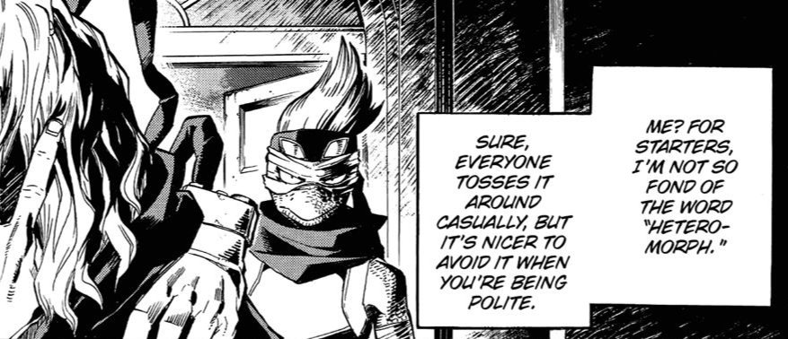 decayedtwilight's tweet photo. reminding ppl that spinner doesn't like the word 'heteromorph' bc i see it a lot in fics even though he blatantly says this https://t.co/qdp50JAWSp