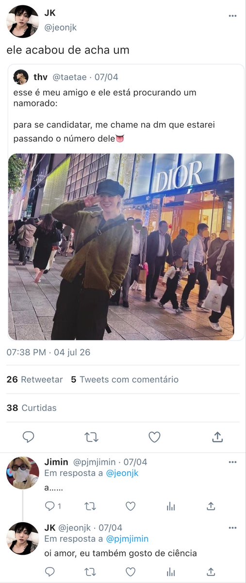 pjmnetuno's tweet photo. #Jikookau >Procura-se um Namorado < 

Onde Jimin precisa escrever um livro de romance sem nunca ter vivido um, e seu melhor amigo resolve ajudá-lo anunciando no Twitter que ele está procurando um namorado.

Ou, onde Jungkook está cansado da vida de solteiro, e só quer um namorado https://t.co/GKvbFZkW0f