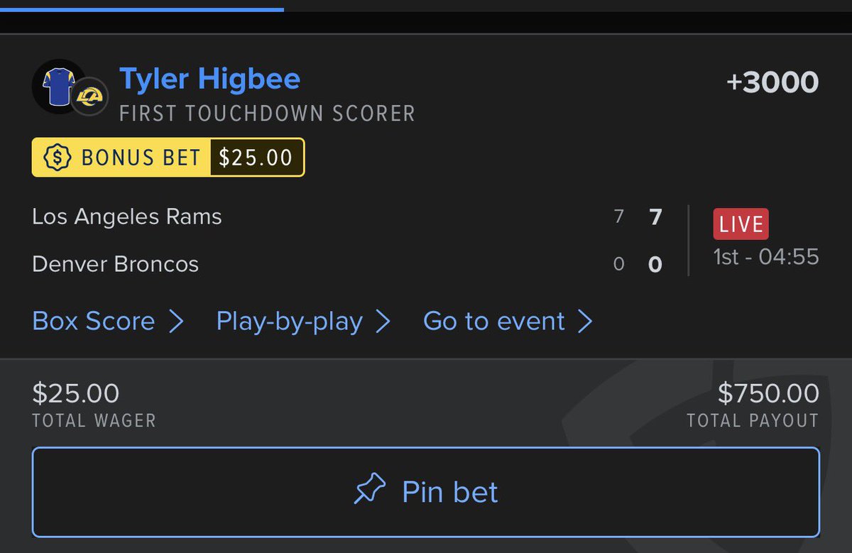 BuffaloFreddy's tweet photo. Bahahaha
Bonus bet flyer but only 1st TD I took.
#BillsMafia #MafiaBets #NFL #bet https://t.co/oVMwELGlNV
