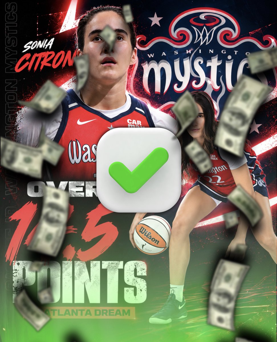picksbyangel's tweet photo. Sonia Citron 15+ Points ✅

SWEAT FREE CASH 💰 

💙 IF YOU TAILED! https://t.co/KX7HE2LbFY