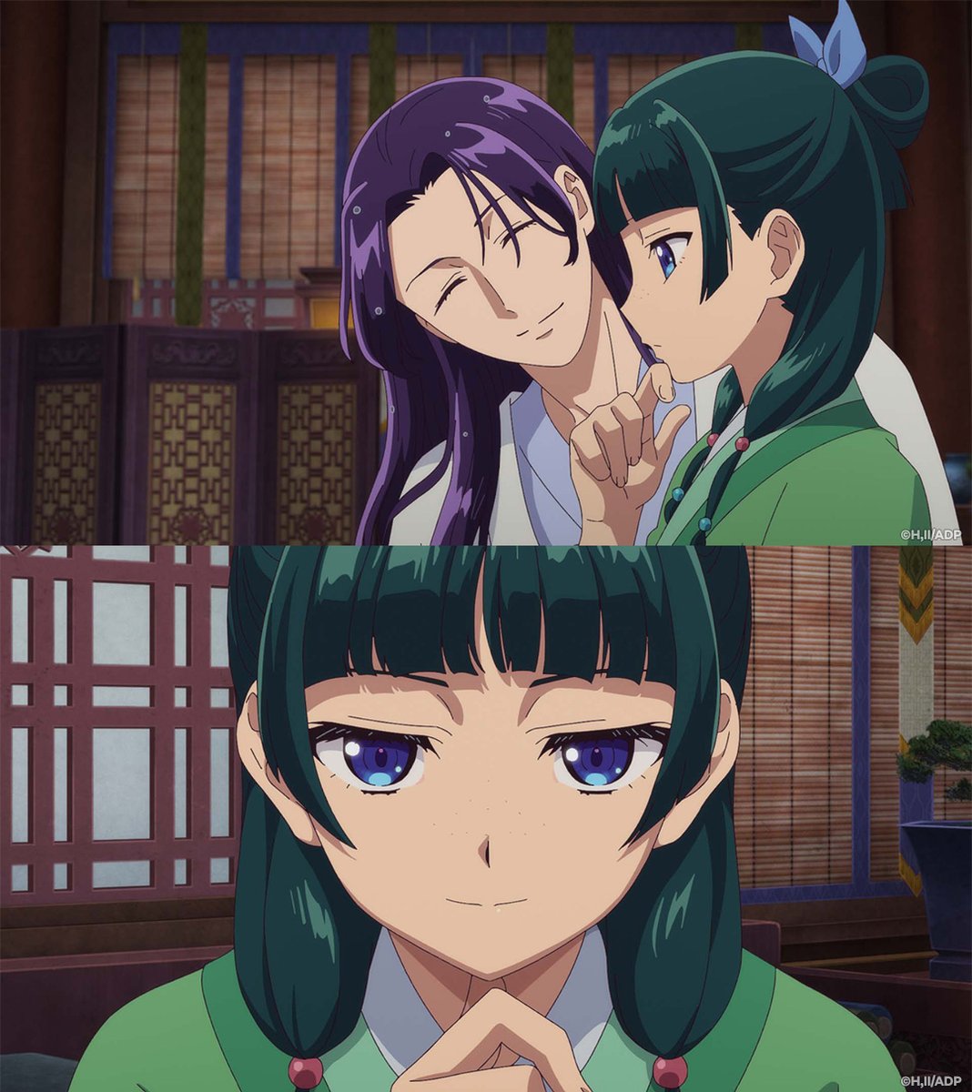 Crunchyroll's tweet photo. Maomao doesn’t need a kitchen, just let her cook! (via The Apothecary Diaries) https://t.co/tKsX3NfOzG