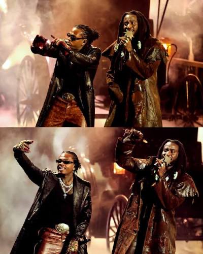 TheCurvyCritic's tweet photo. Yeaaahhhhhh 🔥🔥🔥🔥🔥#Shaboozey #Gunna #vma #vmas https://t.co/KDbc1xIul3