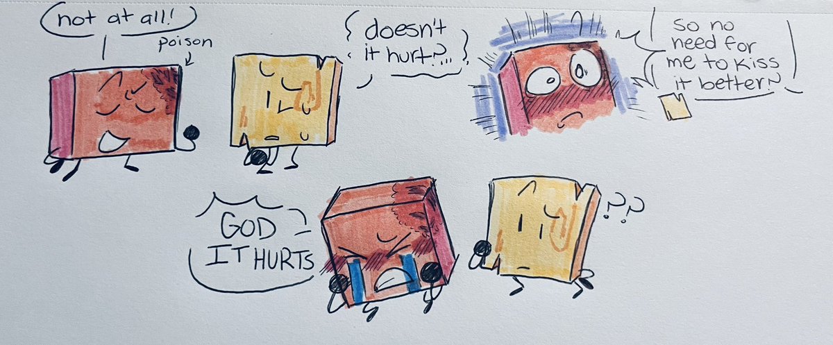 timelywoodblock's tweet photo. Day 34: Blocky is pathetic and will always need his caretaker. -🎣
#bfdi #woodblock https://t.co/7Zns3otaNa