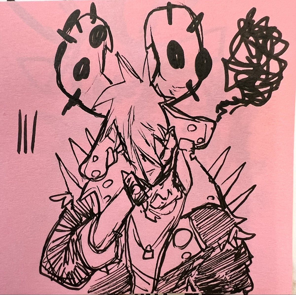 MothBoiy's tweet photo. Rough day 
#deadlock #deadlockfanart #billy https://t.co/Ncjdmo0IQb