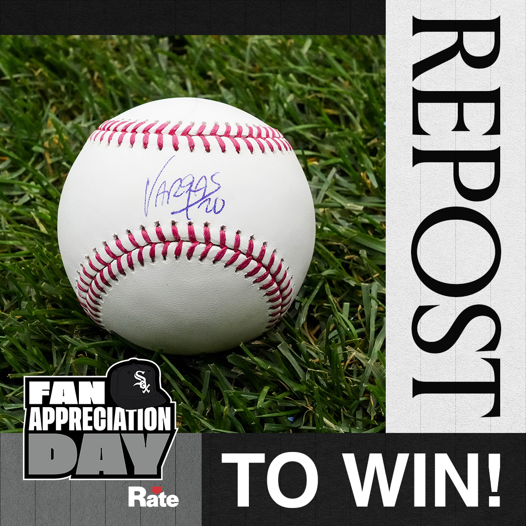 whitesox's tweet photo. REPOST for a chance to win an autographed Miguel Vargas baseball. https://t.co/EikbiPmF3t