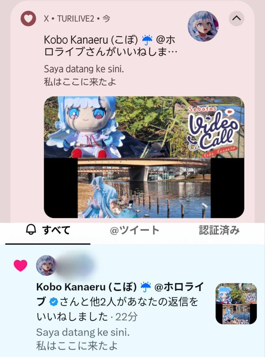 TURILIVE2's tweet photo. こぼ見てくれてるありがとう☂️ https://t.co/Jh3rfG1X4K