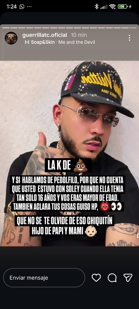 Moises_23e's tweet photo. @SantiJimen37745 @Vslynessssstg Te mate a este defendes bobo estupido https://t.co/OIkQo24xMD
