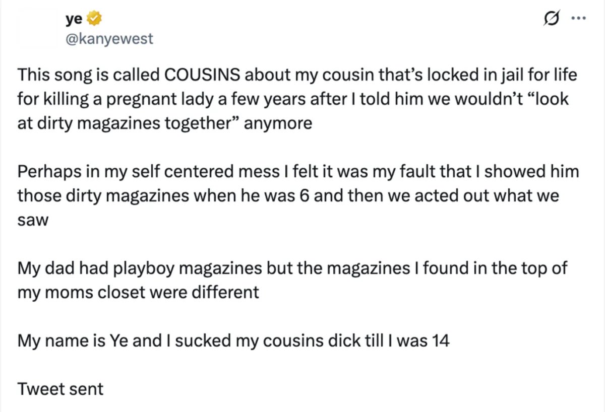 DeadbeatCousin's tweet photo. @FearedBuck Type shit https://t.co/x0jVxQtzA2