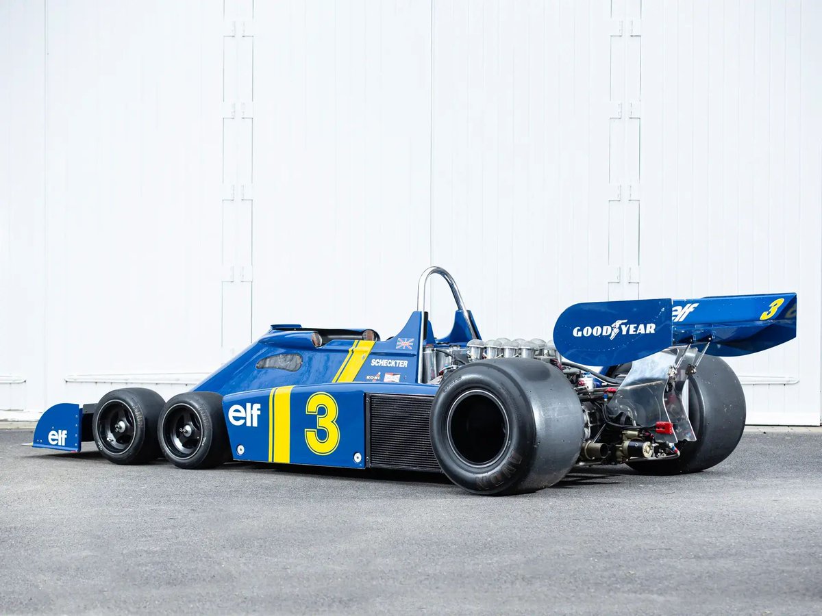 Retromania4ever's tweet photo. 🇬🇧 1977 #Tyrrell P34💙 https://t.co/D3nE4W2DZ7