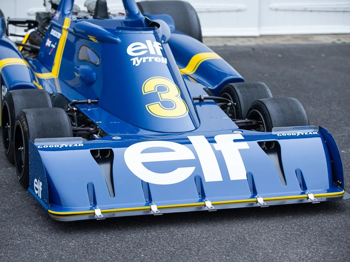 Retromania4ever's tweet photo. 🇬🇧 1977 #Tyrrell P34💙 https://t.co/D3nE4W2DZ7