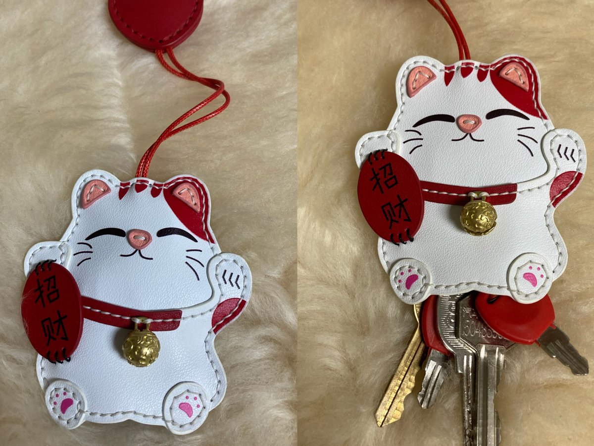 Singletonzang's tweet photo. Hoy creé llaveros de fieltro con forma de gato, son super tiernos y fáciles de hacer para principiantes! , https://t.co/4FPPC7fc0t