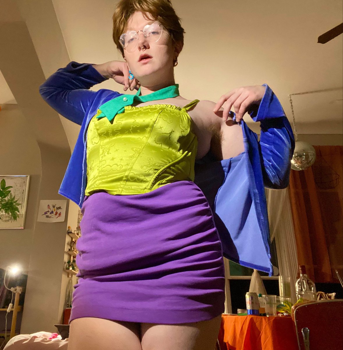 enbyloverboi's tweet photo. so excited for Halloween :)))) from last year https://t.co/w6muKiUqbE