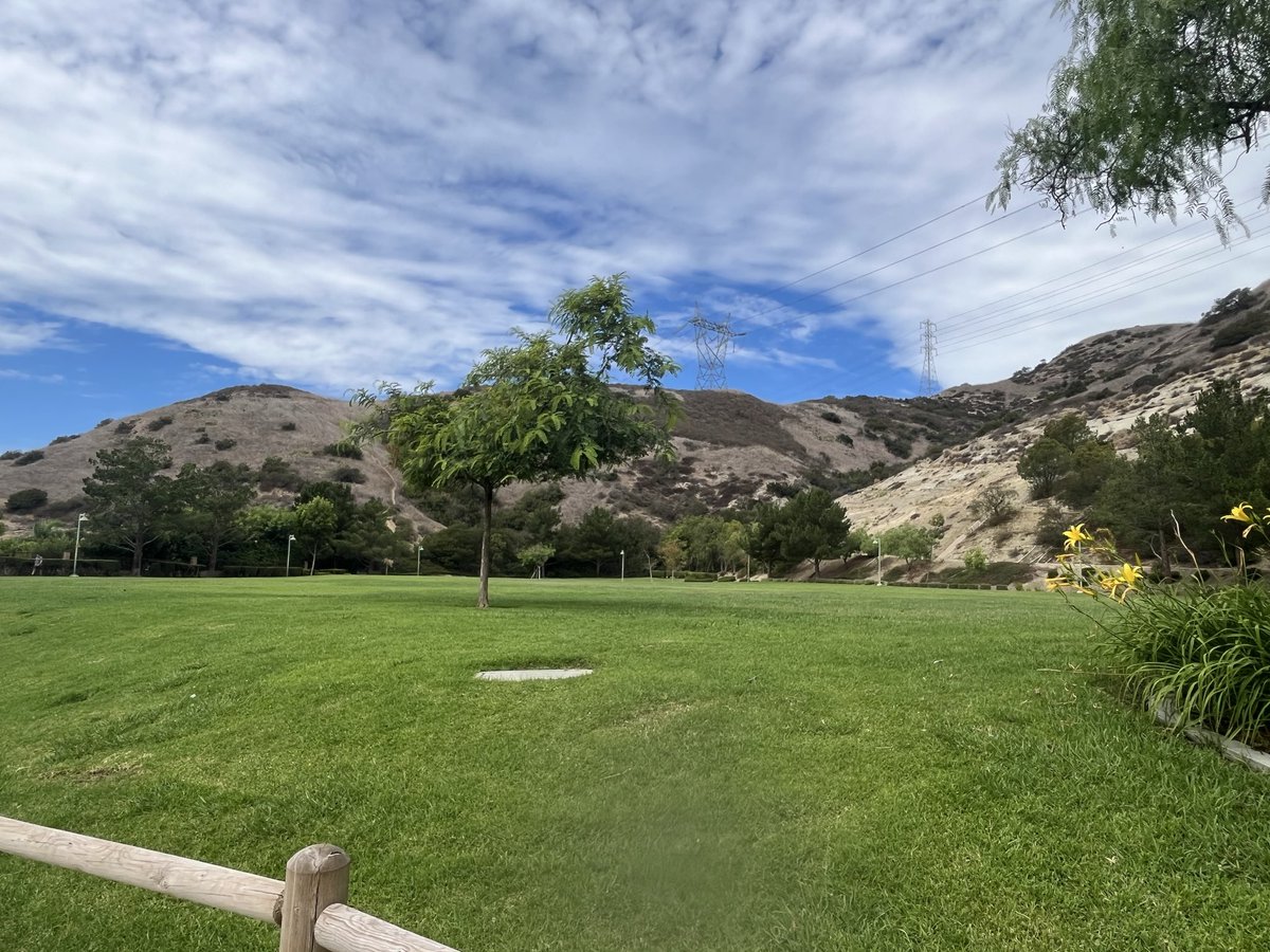 moeller4orange's tweet photo. District 6 Spotlight: Serrano Park 🌳

Elevated park in Serrano Heights (early 2000s) with ocean &amp; Catalina views. Dual playgrounds, courts, field, path, picnic areas, restrooms &amp; parking. 🍊

📍 2349 Apache Creek Rd

#OrangeCA #ScenicSixth https://t.co/Ixy32EPLud
