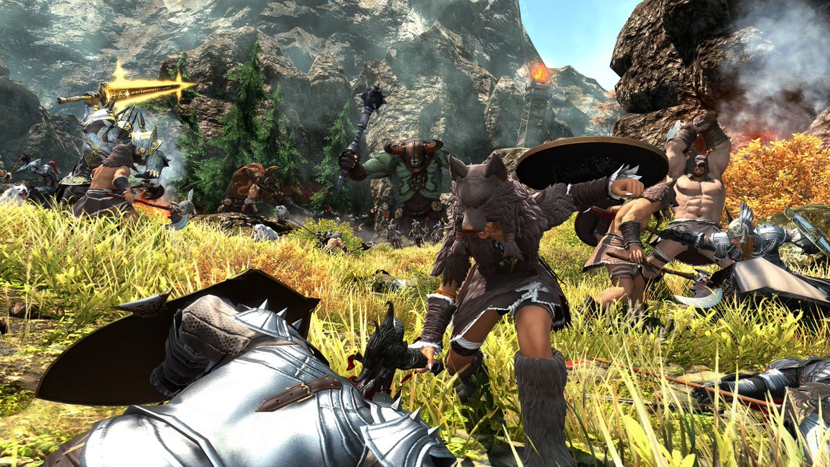 Zay_Metalcat's tweet photo. release the giants🪓⚔️🛡️#gposers #gpose #ffxiv https://t.co/bQ0rDCEwCU