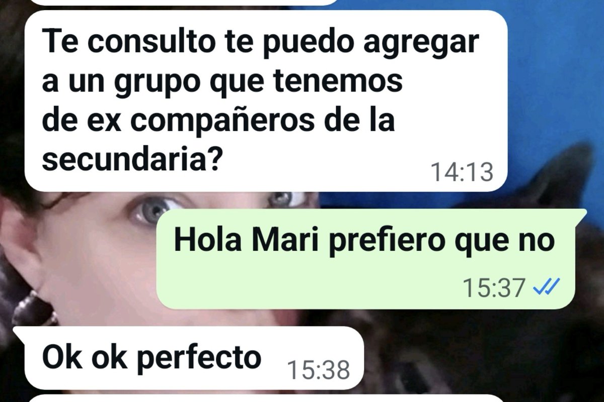 cositamosha_fan's tweet photo. Soy yo la única o alguien más piensa igual, esa manía de grupos y encuentros de ex compañeros. ¿Por qué insisten en juntarse? ¿A recordar qué? https://t.co/eToC2wk857