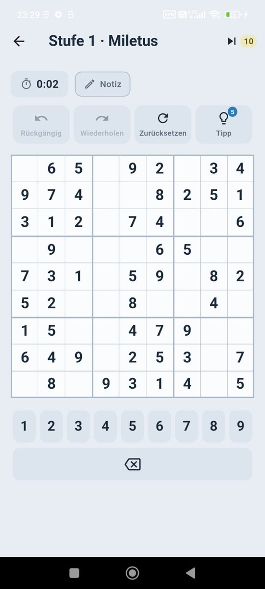 Eulerasudoku's tweet photo. ⏱️ Sudoku-Challenge!

Wie lange brauchst du für dieses Rätsel?

⚡unter 5 Min: Profi
🧠5–10 Min: stark
🐢über 10 Min: Übung macht den Meister

Deine Zeit in die Antworten

Mehr davon in Eulera, kostenlos:
👉 https://t.co/qrmal51051

#GERGRE #Klopp #Diplomatie #Mannschaft #sudoku https://t.co/SqWVHPx6zX