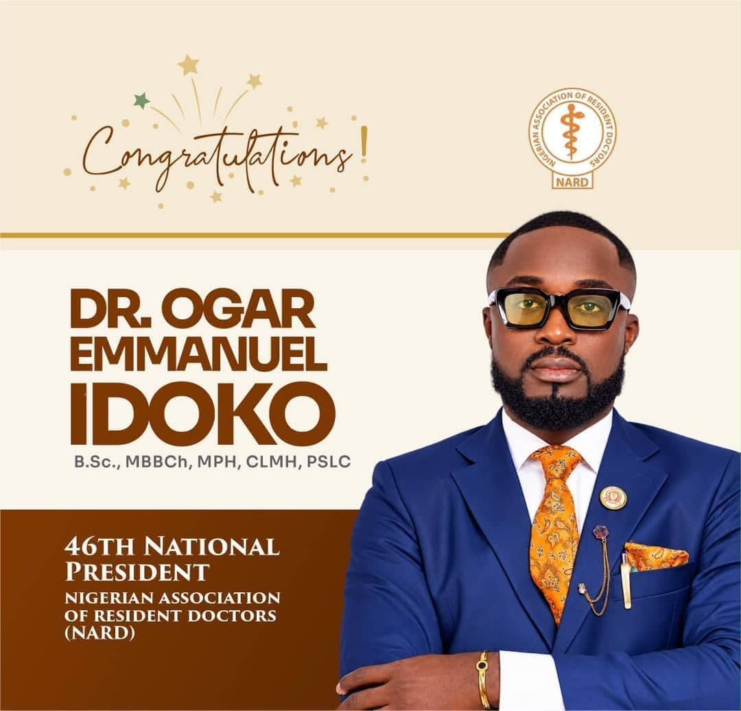 ARDFNPHKADUNA's tweet photo. @Ogar_Aimee @nard_nigeria @mohagirei ARD FNPH Kaduna warmly congratulate u sir, on your emergence as the 46th President of  NARD, alongside d entire NOC.
May your administration be marked by meaningful progress in the welfare &amp; professional interests of Nigerian Resident Doctors.
May NARD continue to grow stronger. https://t.co/vTRhx7l5aW