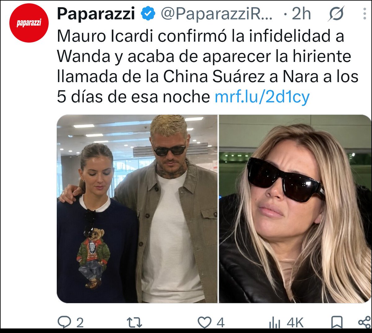 chinermosa's tweet photo. Acaba de aparecer después de 6 años jajaja se ríe el culo. Están desesperadas porque plagamos X con las declaraciones de SIMONA GALTIERI. TAMARA Y PATRICIA RUBIO https://t.co/xwEJyuy3UF