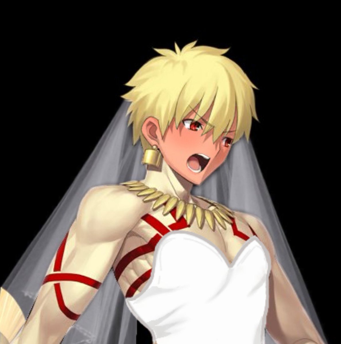 _pinkblossom6's tweet photo. "O-ok mongrel..you can claim me as your bride now!!"

"Uhh...my king 4000 years still didn't pass.."

"!! Forget about what I said m-mongrel!!
Y-..You're worthy of being my husband already...agh just kiss your bride!!" https://t.co/XcYLksOdKs