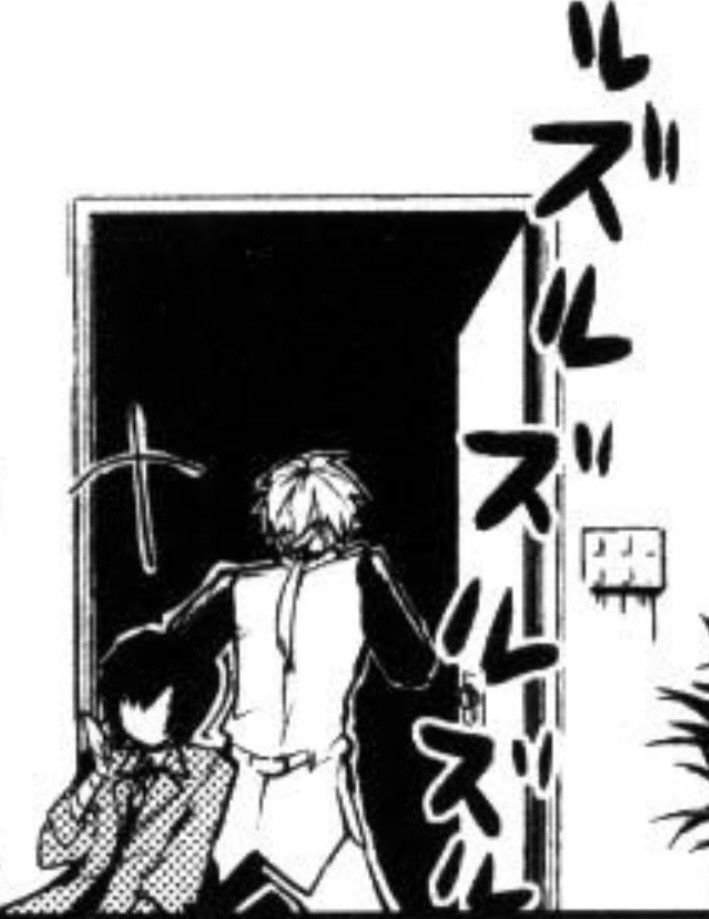 atsuzuke's tweet photo. The way he just lets himself be dragged.. osamu i know what you are. https://t.co/8CRLmpQjzj