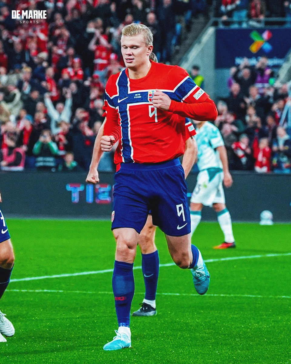 demarkesports's tweet photo. Bu sezon 9 maç, 10 gol.
Norveç formasıyla toplamda 57 maç, 65 gol.

ERLING BRAUT HAALAND. GOLCÜ. https://t.co/vD2nBPCSof
