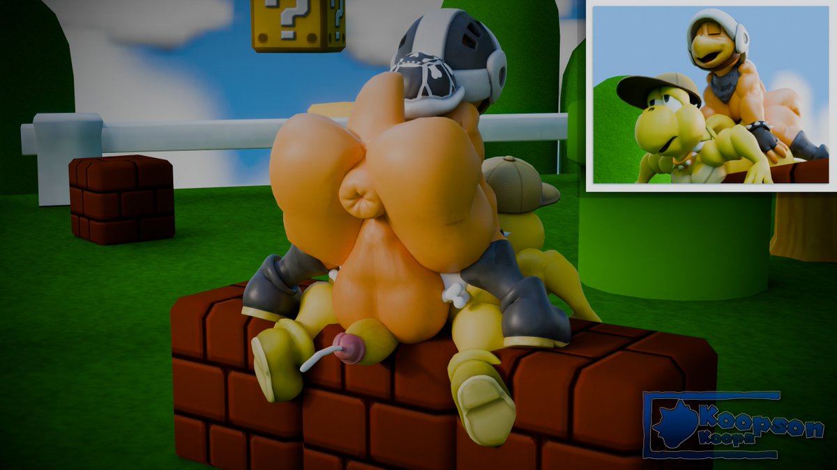 KoopsonKoopa's tweet photo. Keyson gettin fucked by Bomby Vexar himself~ Also showing why hammer bros are tend to bit stronger at fucking than the koopa troopas haha

#Keyson #BombyVexar #NSFW #Koopa https://t.co/gYgiGZtyJE