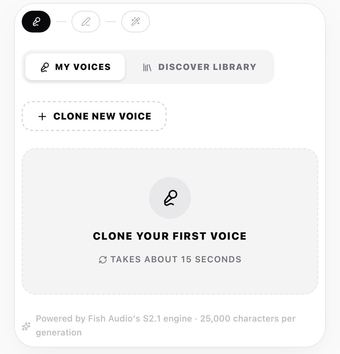 TheReal_Shaad's tweet photo. Have you cloned your voice with our new model yet?

Try it here: https://t.co/zxmaL2swTA https://t.co/VYlAZv5KAn