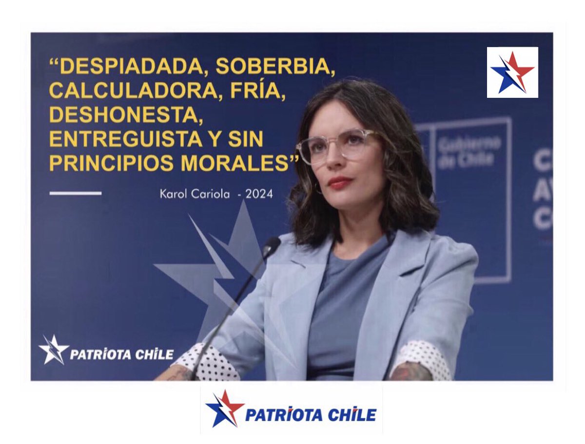 Soubirous_33's tweet photo. 🔴 #AHORA|Patriotas, Este ser INHUMANO, es la llamada C4CH0ND4, así la Apodaban en el colegio. Aún no devuelve los $1.300 Millones que le pasó a su suegra; Hizo una fortuna de más de $4.300 Millones desde que entró a la política, solo para satisfacer su ambición por el dinero. RT https://t.co/JHgpp1C40O