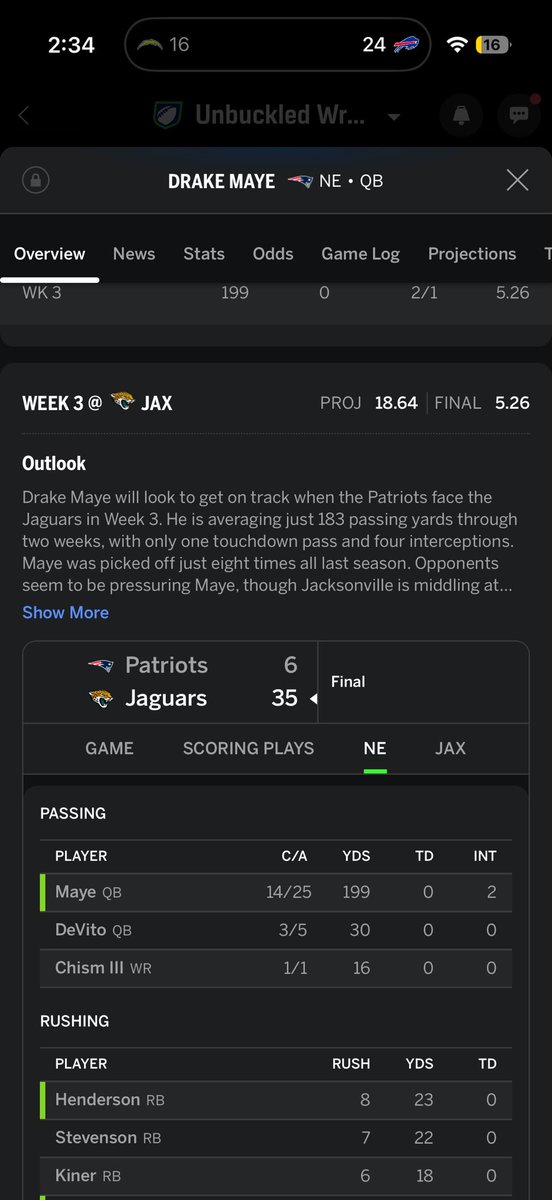 AArocha_83010's tweet photo. @stoolpresidente Drake Maye swallows https://t.co/pfBjPPqS0B