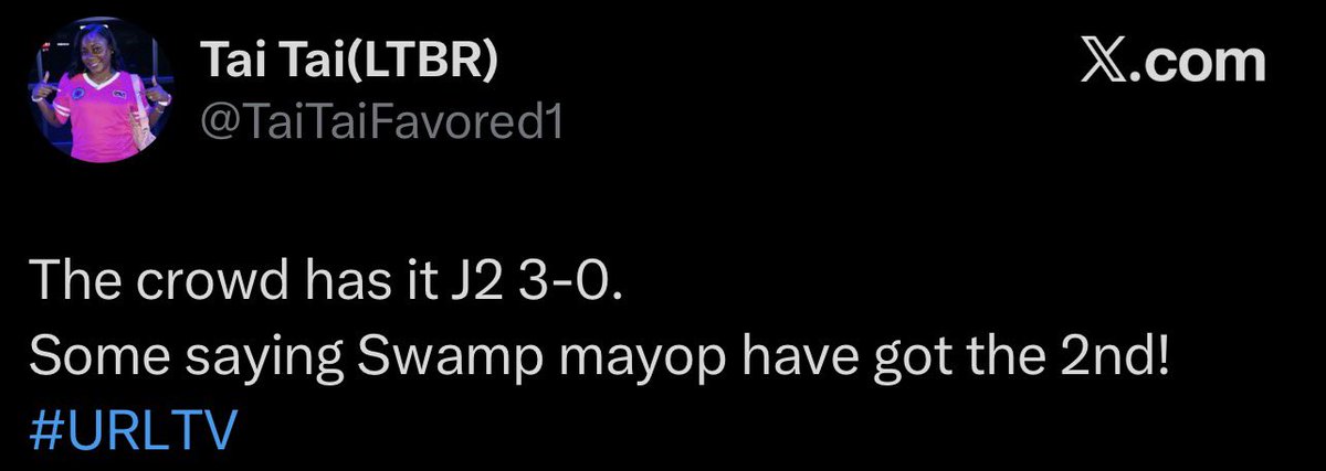battlerapdose's tweet photo. The Consensus Has J2 Winning 2-1, Possibly 3-0, Over Swamp In The Building In The Opener Battle Of Summer Madness 16 🚨

#Battlerapdose
#Sm16
@TheRealJTwo 
@urltv https://t.co/cIDEvv5Pj5