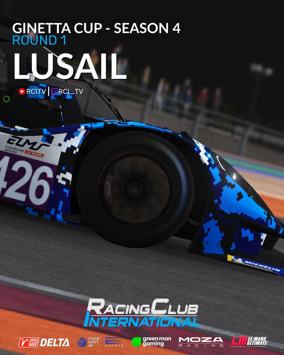 RCI_Racing's tweet photo. GINETTAS ARE BACK 🔥 

Live from 19:40 BST 📽️ 

Want to race with us or watch some of our online events?
🌐 Link in Bio 👆 https://t.co/EfHyiM8Deo