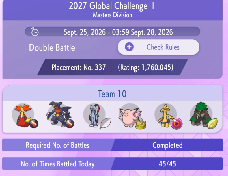 FedeCampoVGC's tweet photo. Got a mediocre finish after the Day1 15-0, lost 4 games due to Make It Rain misses, the dumbest nerf ever made 😭

33-12 overall, also played two locals this weekend and definitely could have played some games better but I was just really tired and didn't always play at my best. https://t.co/EokUvZScYX