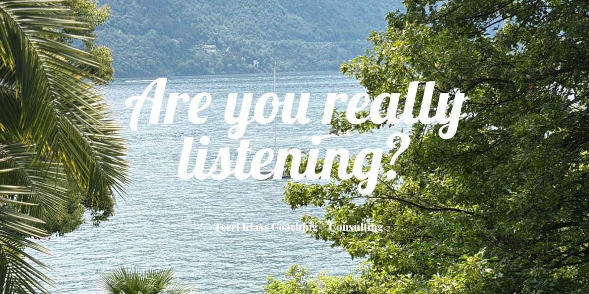 TerriKlass's tweet photo. Today! Listening-A Hidden Leadership Gem https://t.co/2jty6lYg9X #leadership #listen #beopen https://t.co/GnTeFZBkWY