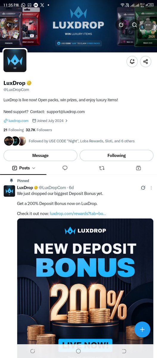 Chokoving's tweet photo. @JuicyFruityyy @LuxDropCom bc1qgw4j5xp8jpc07mzgtx9lx5qy5w003g5pfgglrt0k8qssm3kqt8qselyuuc https://t.co/BcamUihHKi