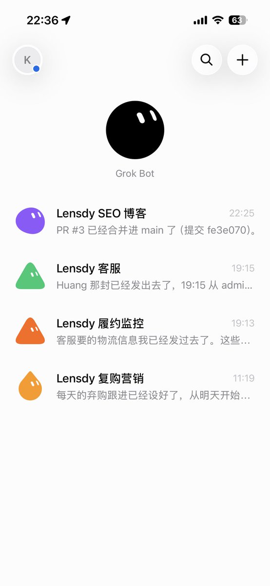 realWWK's tweet photo. I use grok bot to manage a online e-commerce business
1. Manage my SEO and blogs
2. Do customer service, check emails, solve issues and reach out to customers
3. Monitor order progress, nudge my production team, and update my customers
4. check abandoned carts and reach out https://t.co/fLuWDZkUsn
